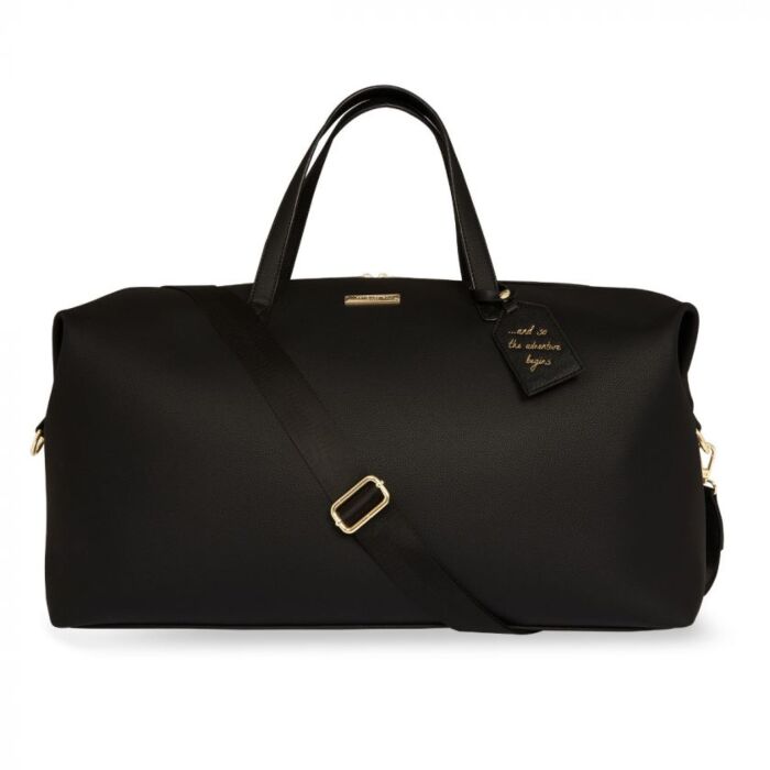 Katie Loxton Weekend Holdall Duffle Bag | Black-8